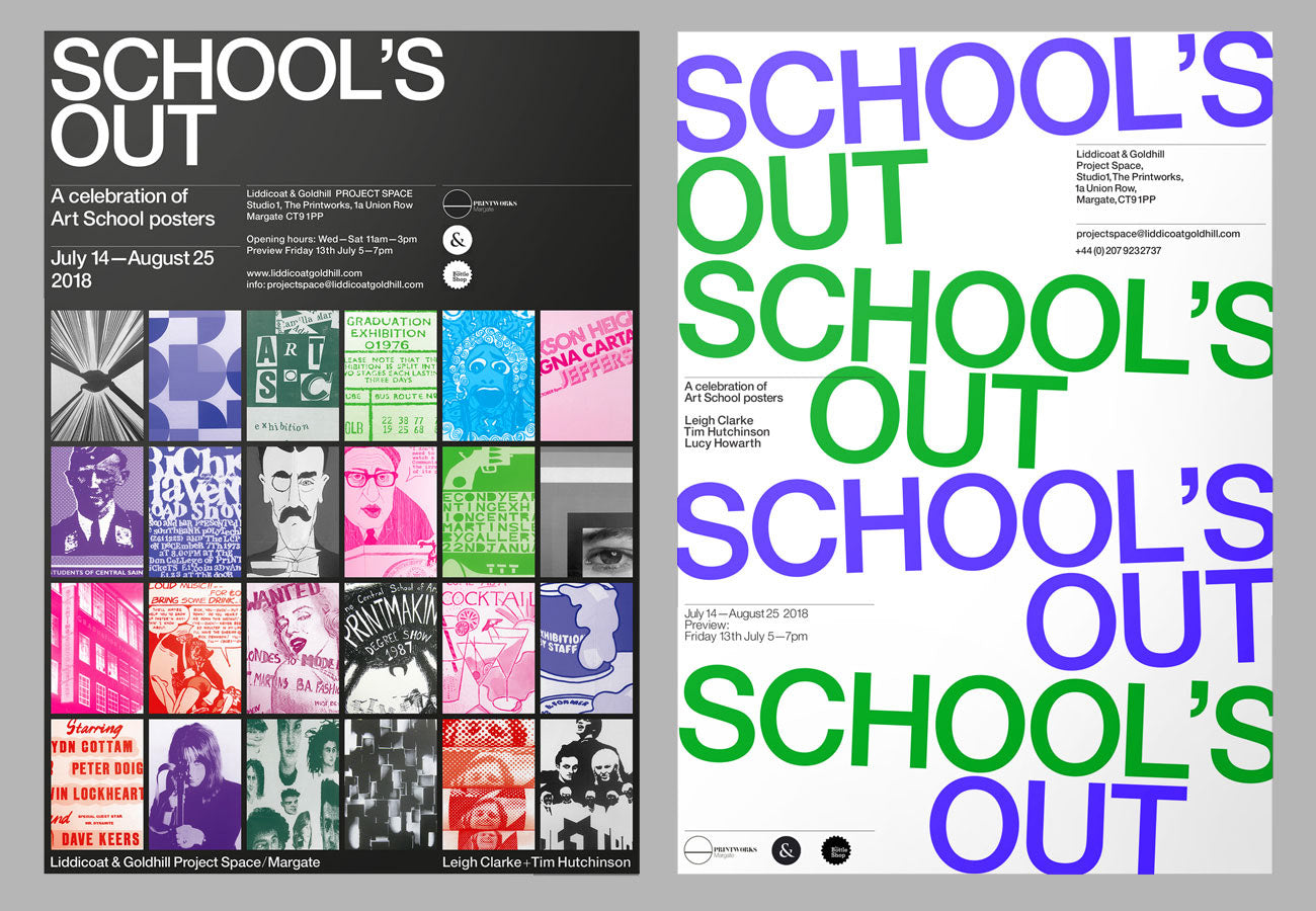 School's Out: A celebration of Art School Posters