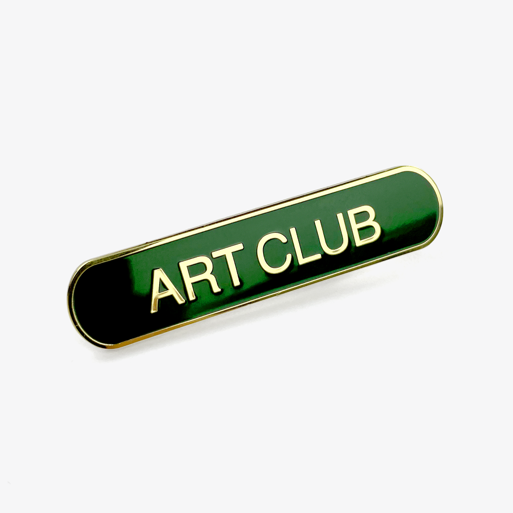 Book Club Enamel Badge