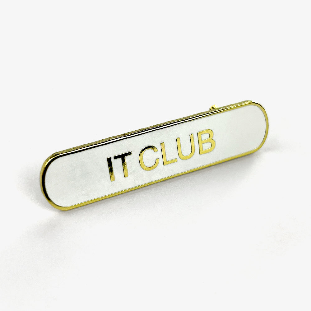 Book Club Enamel Badge